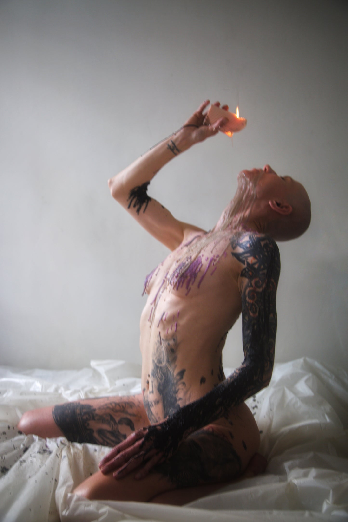 Wax play session Senseme