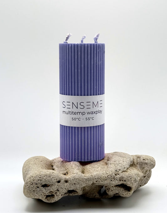 50°C Candle (Violet / Cannabis & cactus)