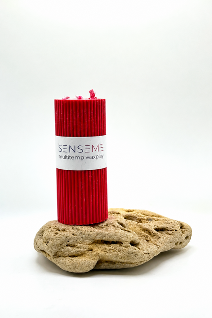 65°C Candle | Bloody Red & Palo Santo